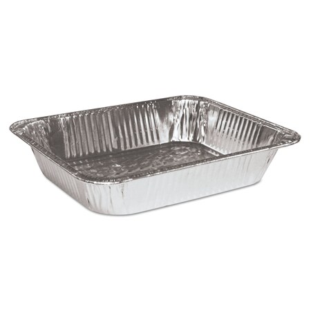 Hfa Aluminum Steam Table Pans, Half-Size Deep, 2.56in Deep, 10.38 x 12.75, 100PK 321-00-100